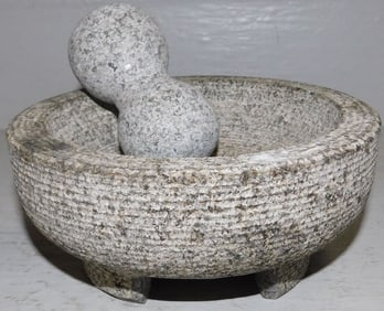 Stone Mortar & Pestle