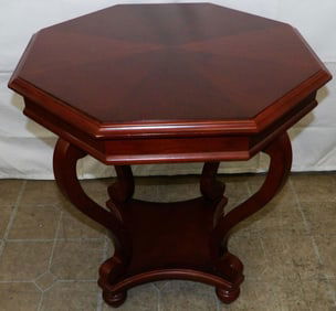 Cherry Octagonal Stand