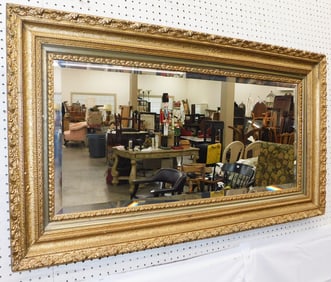 Antique Gilded Frame Bevel Edge Mirror