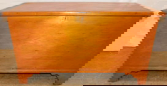 Antique Pine Dovetailed Blanket Chest