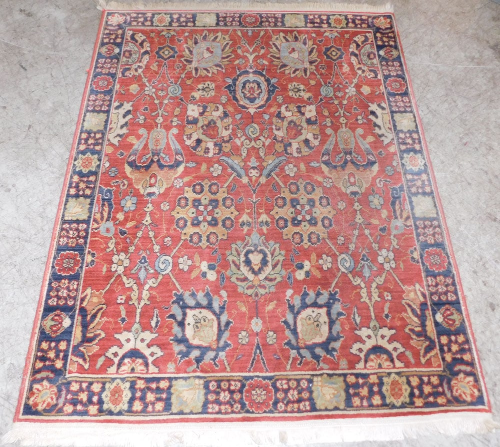 3' 8" x 5' Karastan Rug: 3' 8" x 5' Karastan Rug. ALL DESCRIPTIONS AND ANY CONDITION STATEMENT GIVEN BY LANGSTON AUCTION GALLERY ARE STRICTLY OPINIONS AND LANGSTON'S SHALL HAVE NO RESPONSIBILITY FOR ERRORS OR OMISSIONS. THE A