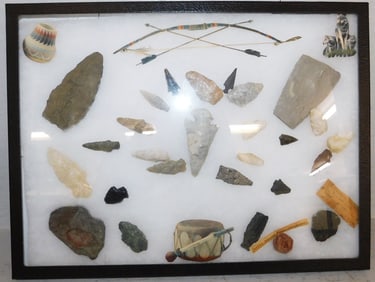 Collection of Stones & Arrowheads
