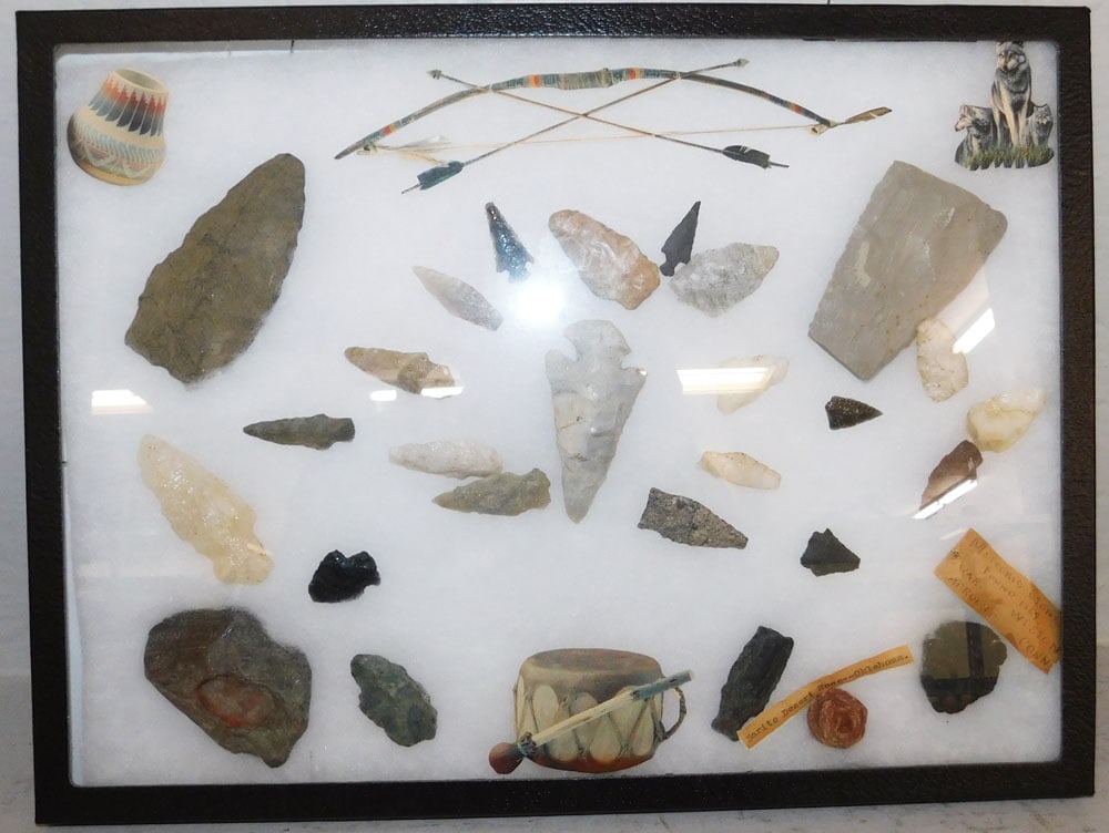 Collection of Stones & Arrowheads (1 of 4)