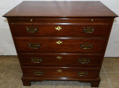 Cherry Four Drawer Bed Side Chest with Pull Out Slides by Pennsylvania House