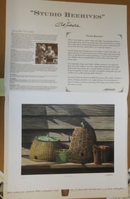 Unframed Bob Timberlake Print, "Studio Beehives"