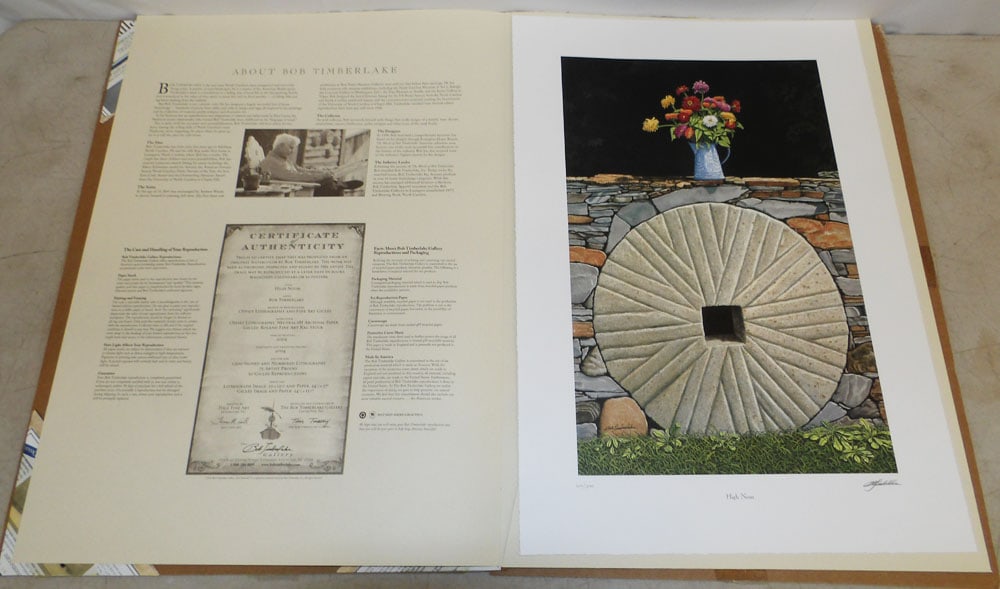 Unframed Bob Timberlake Print, "High Noon" (1 of 5)