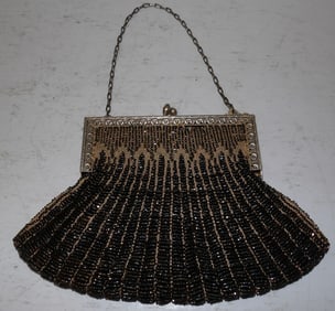 Antique Ladies Beaded Purse