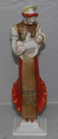 Herend Porcelain Madonna & Child Figure