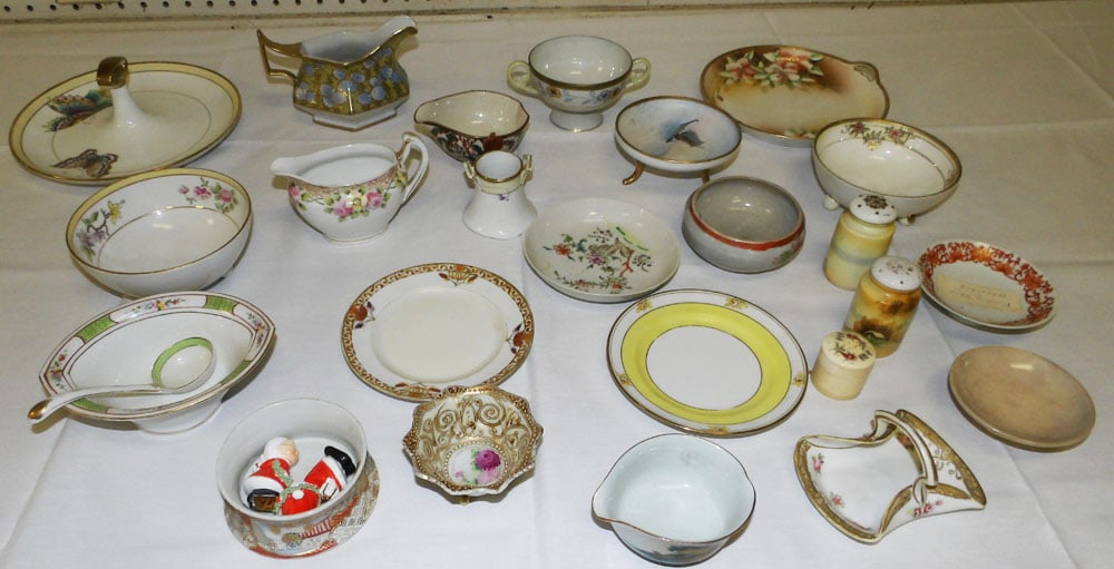 Lot Hand Painted Porcelain Items - Some Nippon (1 of 4)