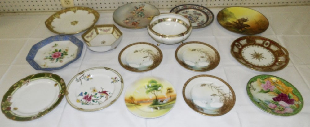 Lot Hand Painted Porcelain Items - Some Nippon (1 of 5)