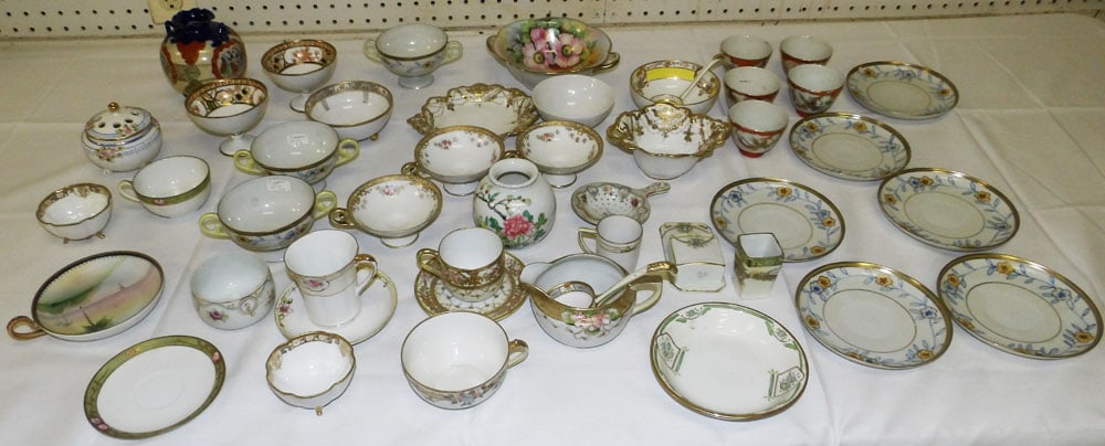 Lot Hand Painted Porcelain Items - Some Nippon (1 of 6)