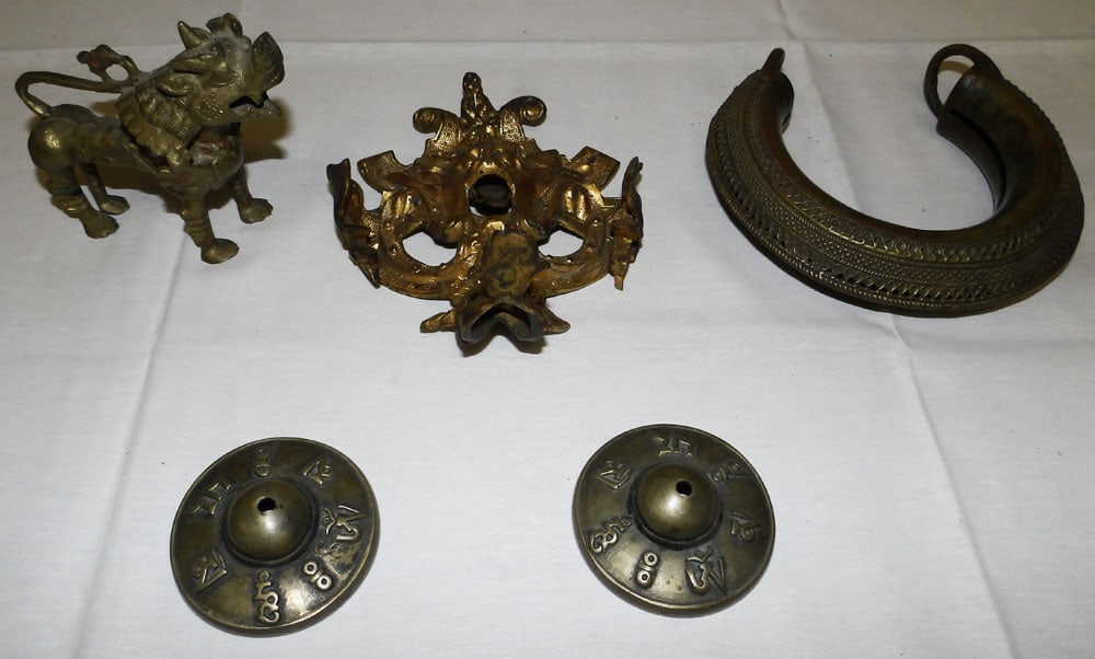 Lot Brass & Bronze Items (1 of 3)