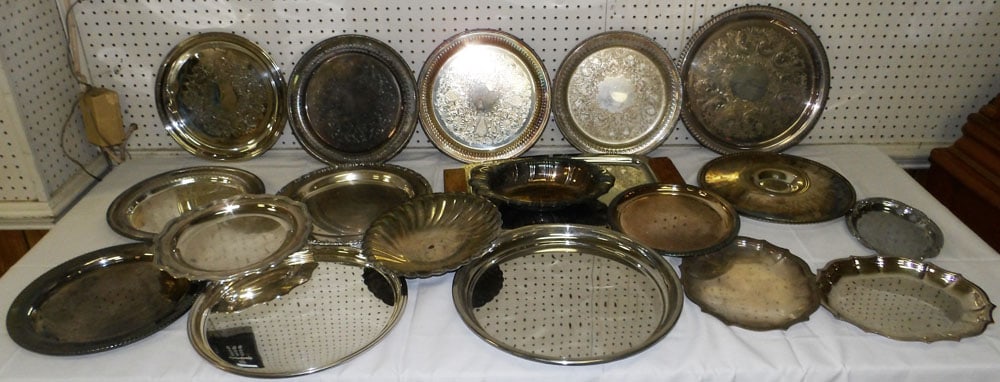 Lot Silver Plate Items (1 of 7)