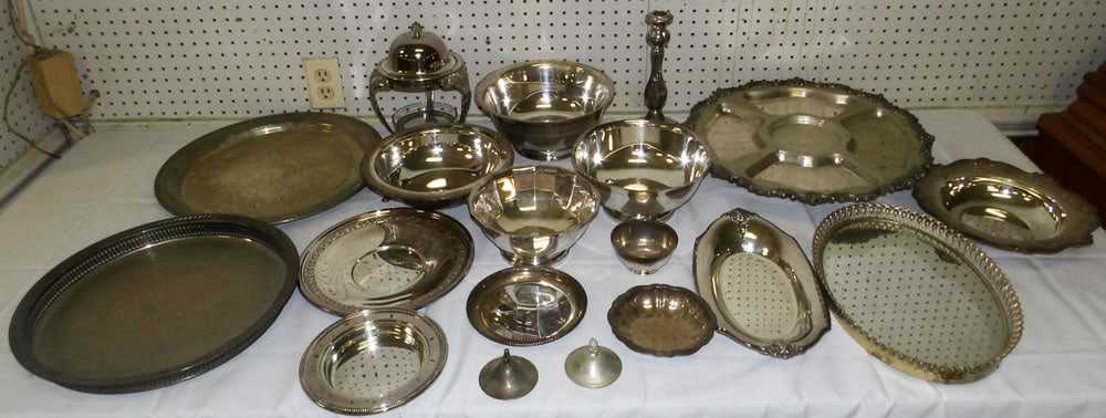 Lot Silver Plate Items (1 of 6)