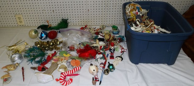Lot Christmas Ornaments