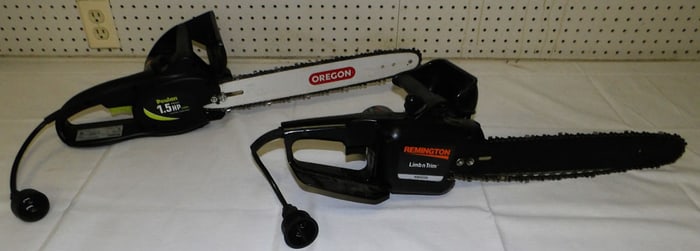 Lot Two Electric Chainsaws