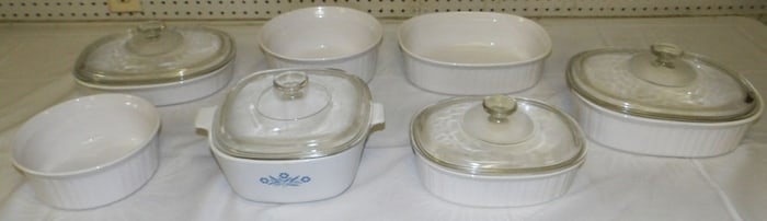 Lot Corning Ware Casseroles
