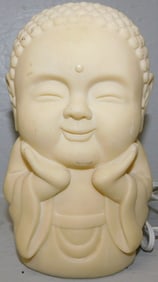Resin Buddha Lamp, (Working)