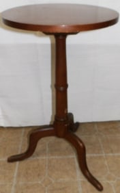 Mahogany Candlestand