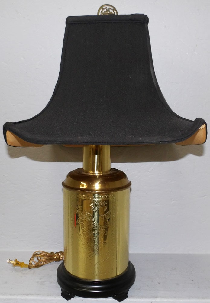 Oriental Brass Lamp (1 of 2)