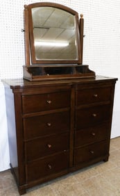 Mahogany Dresser with Mirror