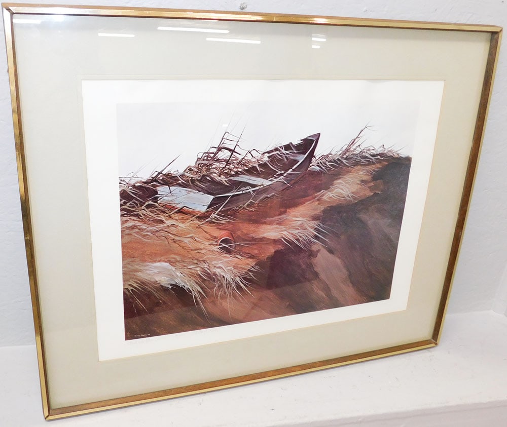 Framed Pencil Signed & Numbered Print: Framed Pencil Signed & Numbered Print. 25" x 30 1/2" "ALL DESCRIPTIONS AND ANY CONDITION STATEMENT GIVEN BY LANGSTON AUCTION GALLERY ARE STRICTLY OPINIONS AND LANGSTON'S SHALL HAVE NO RESPONSIBILITY F