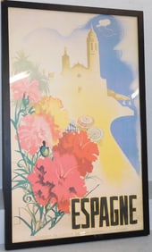 Framed Vintage Poster