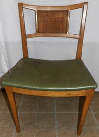 Walnut Mid Century Modern Side Chair
