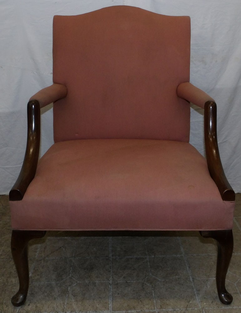 Antique Mahogany Arm Chair (1 of 3)