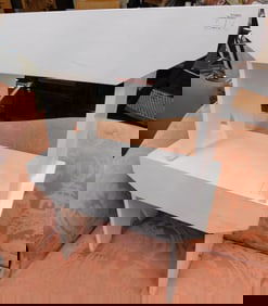 Pair of Painted Wood Benches