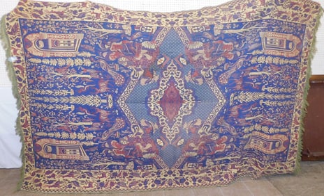 Vintage Coverlet, (82" x 129")