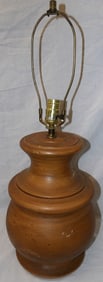 Pottery Lamp