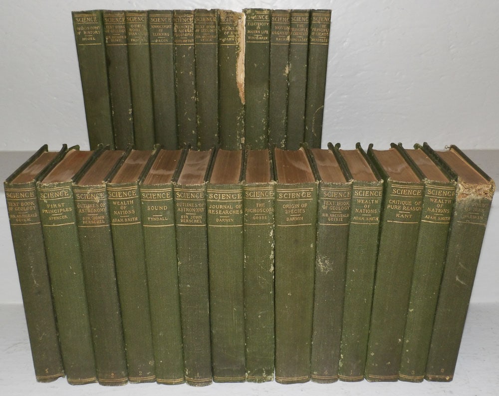 25 Volumes of Science Elements of Natural Philosophy (1879 ) (1 of 11)