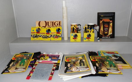 Lot Vintage Dick Tracy Action Figures And Movie Memorabilia