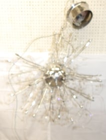 Modern Chrome Light Fixture