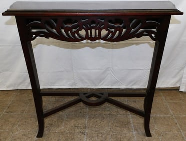 Mahogany Carved Console