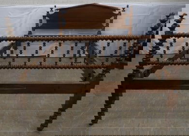 Cherry Jenny Lind Full Size Bed With Rails