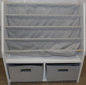 Painted Modern Magazine Stand