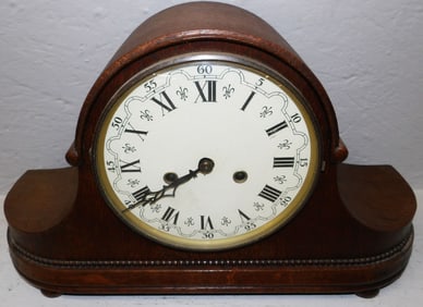 Antique Oak Shelf Clock