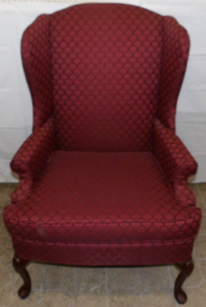 Upholstered Wing Back Chair (1 of 10)
