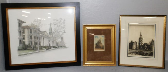 Three Framed Prints