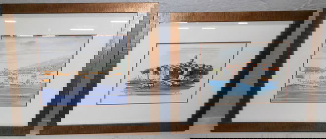 Two Framed Prints Pencil Signed