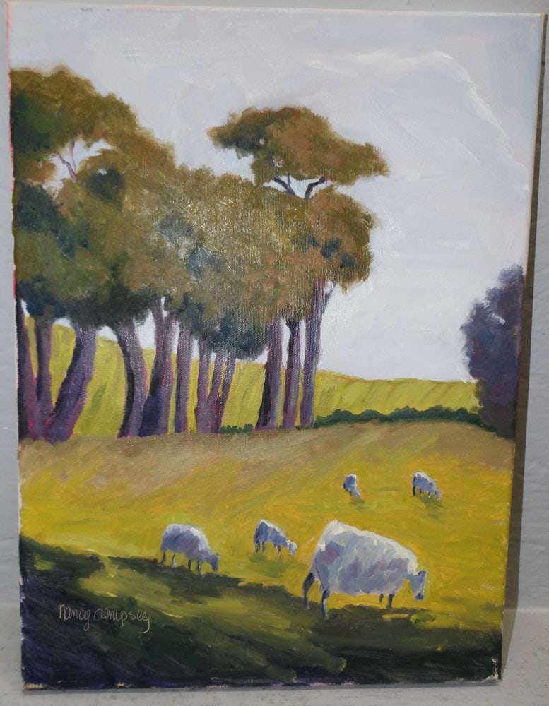 Framed Oil on Canvas Artist Signed (1 of 3)