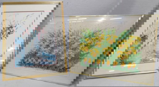 Framed Watercolor & Framed Print