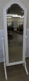 Painted Frame Bevel Edge Cheval Mirror