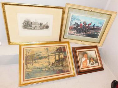 Lot of Framed Prints