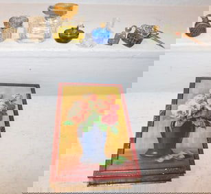 Painted Tin Dresser Box - Battersea Box - Scent Bottles