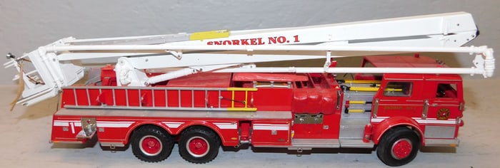 Franklin Mint Metal Snorkel #1 Fire Truck