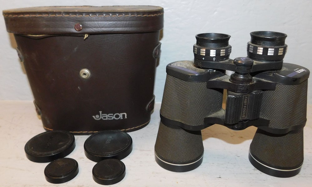Jason Binoculars in Case - 10 X 50 (1 of 4)