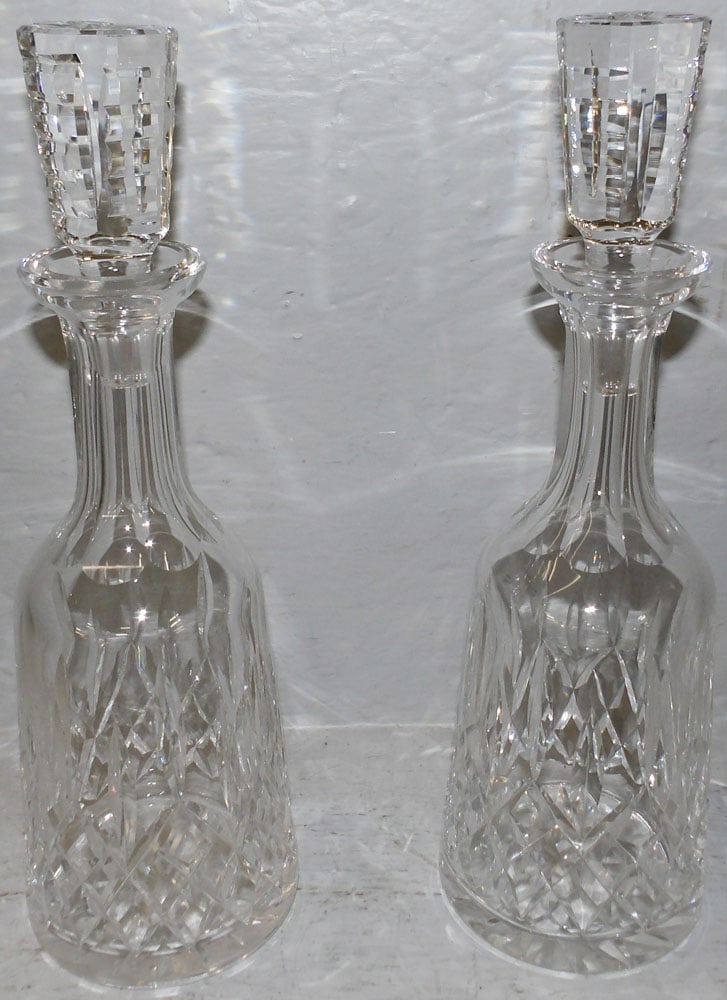 Pair of Waterford Crystal Decanters (1 of 4)